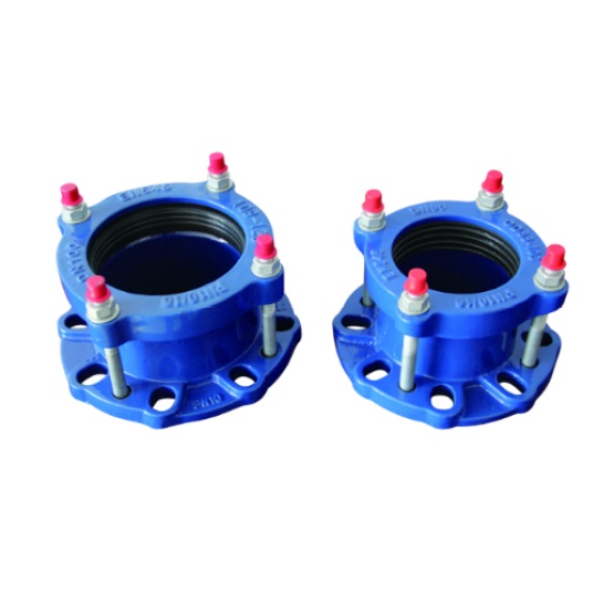 Ductile Iron Pipe Fittings Restraint Flange Adapter