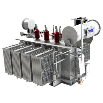 2000kVA 33kV 3-phase 2-winding Power Transformer with OLTC