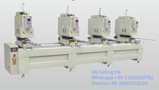 Four heads seamless welding machine