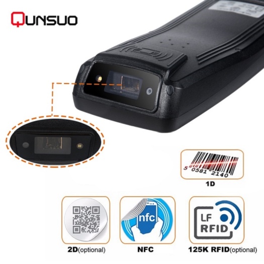 4G handheld wireless barcode scanner pda machine