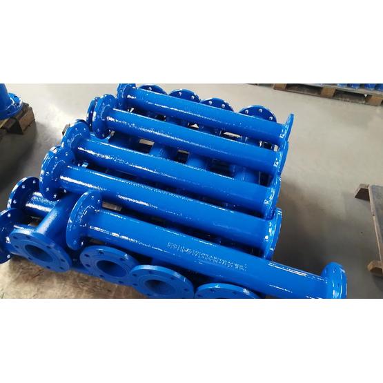 Ductile Iron Flanged Pipes with puddle flange