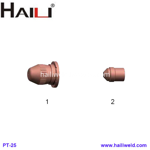 Esab Pt 25 Electrode And Nozzle