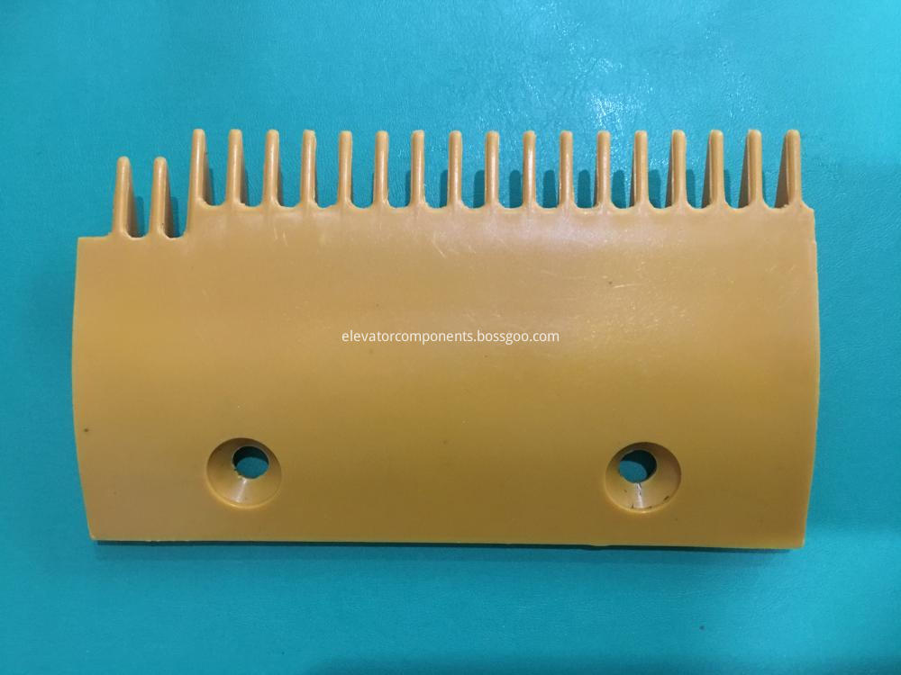 Yellow Left Plastic Comb for Sigma Escalators