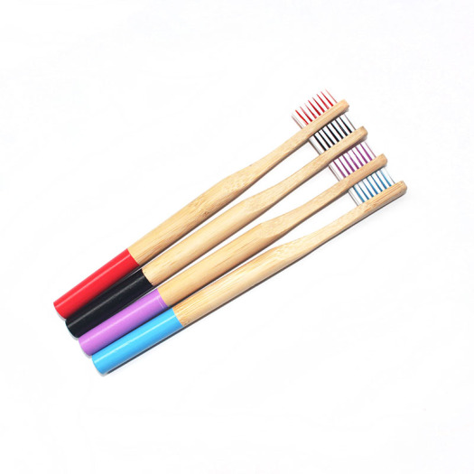 Eco-friendly  Charcoal Infused Bamboo Toothbrush BPA Free