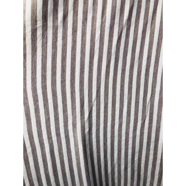 polyester stripe cationic dyed fabric