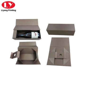Foldable Paper Wine Box For Wine Packaging