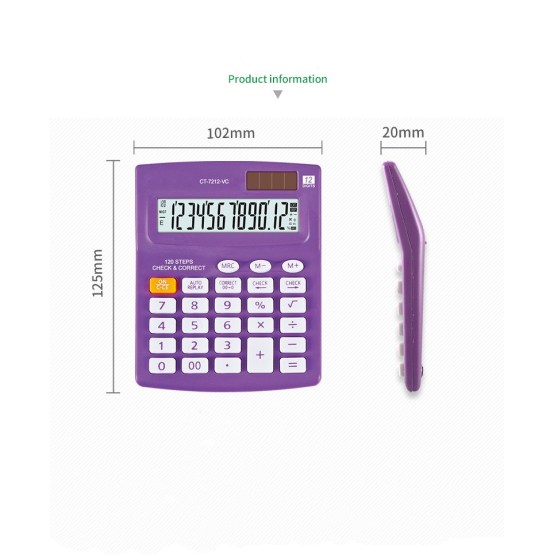 120 Steps Check Desktop Solar Calculator