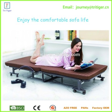 Rollaway portable folding sofa bed with high performance