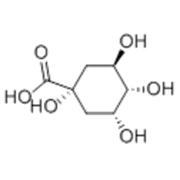 Cyclohexanecarboxylicacid, 1,3,4,5-tetrahydroxy-,( 57195465,1a,3R,4a,5R) CAS 77-95-2