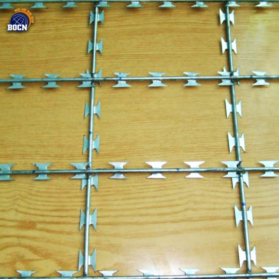 Iron Wire Material Anti-rust razor blade barbed wire