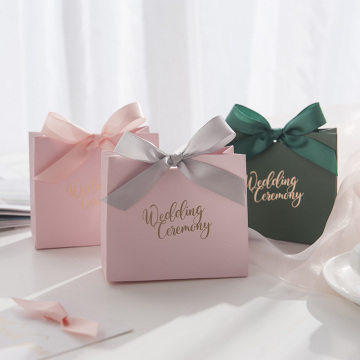 Romantic candy box wedding favors package