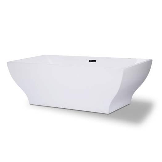 66 inch Freestanding White Tub