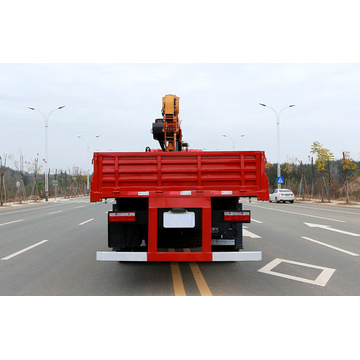 Dongfeng 10Tons Telescopic Boom Truck Mounted Crane