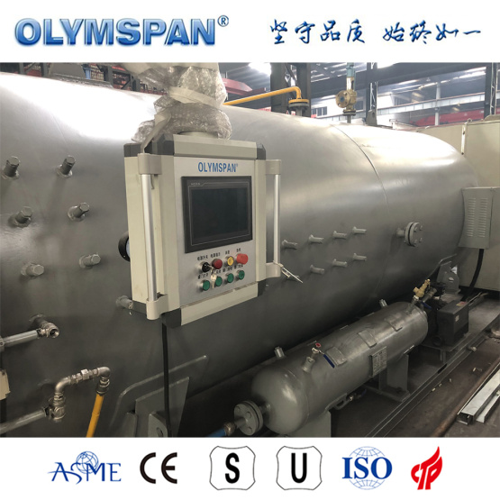 ASME standard small carbon fiber bonding autoclave