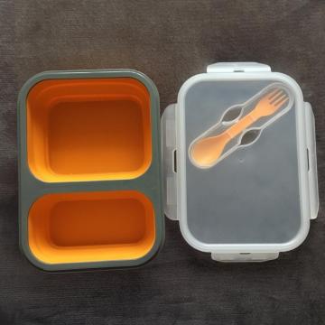Collapsible Silicone  Bento Lunch Box
