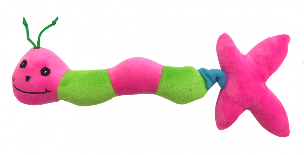 Plush Worm Toy For Dog