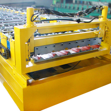 Easy operation building material roof tile edge roll forming machine