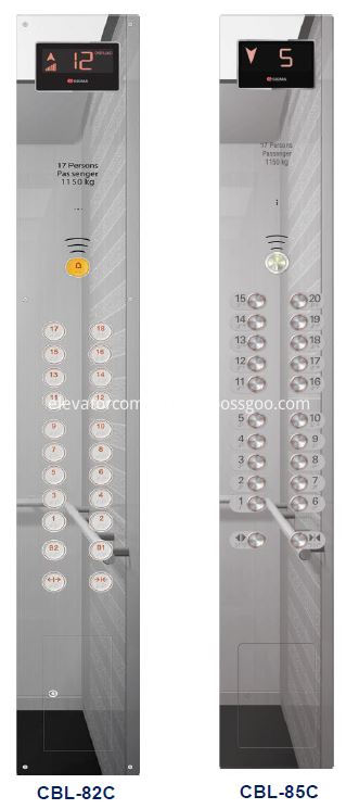 Sigma Elevator COP LOP HPI With Mirror Finished Stainless Steel