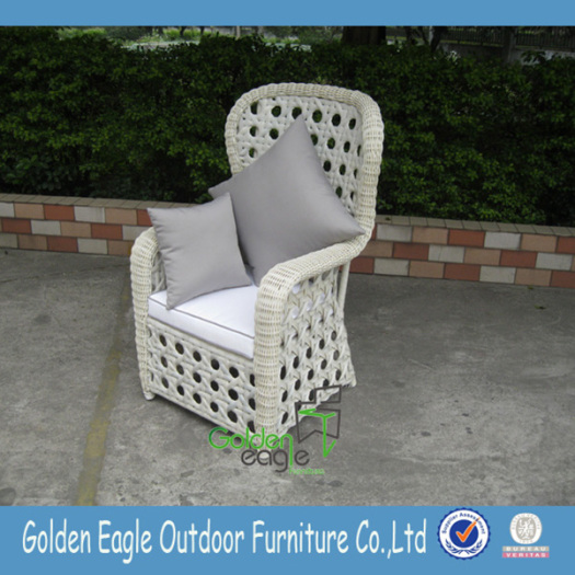 Popular SGS PE rattan garden leisure chair