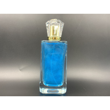 100ml Cosmetic bottle of rectangular glass perfume bottle
