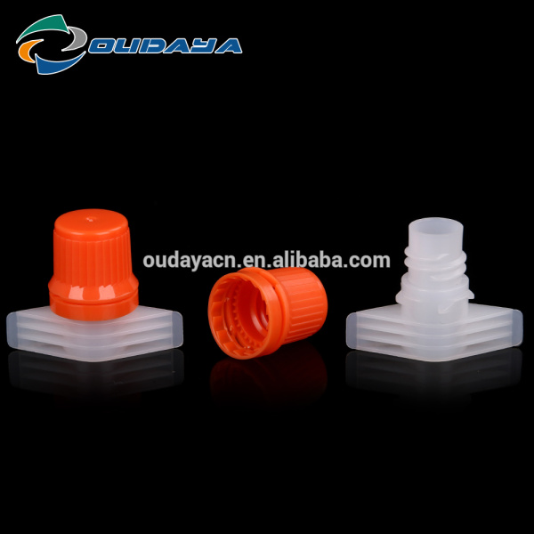 9.6mm spout with cap for drinking water pouches