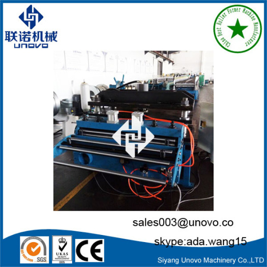 Automatic metal anode plate roll forming machine
