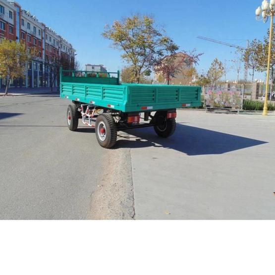Strong construct tractor 4 wheel farm trailers