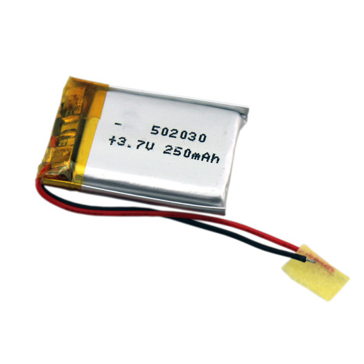 3.7v 250mah lipo rechargeable Lithium Ion Polymer battery