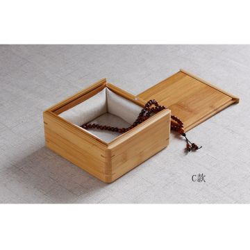 Custom Jewelry Gift Bamboo  Box