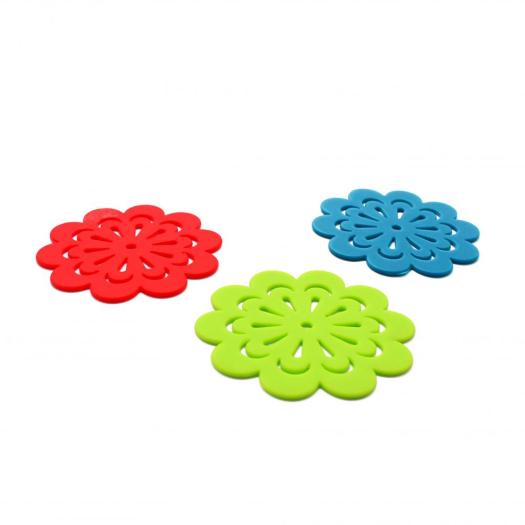 Colorful silicone cup mat For All Beverages