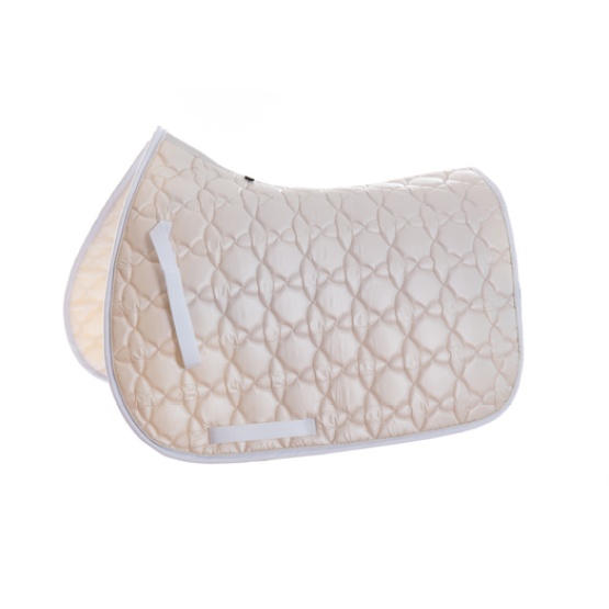 High Quality Satin Jumping Quilted Saddle Pad