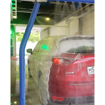 High pressure touchless car washing systems