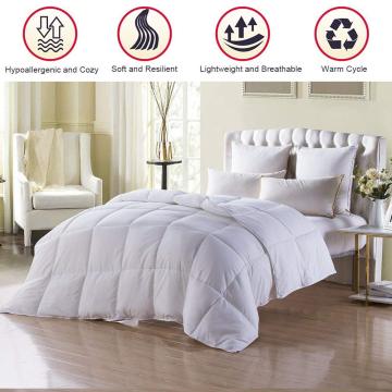 Down Alternative Quilted Queen Size Comforter Bed