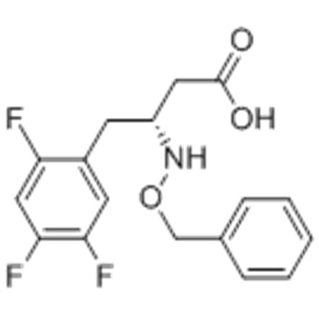 Benzenebutanoic acid,2,4,5-trifluoro-b-[(phenylmethoxy)amino]-,( 57187517,bR)- CAS 767352-29-4