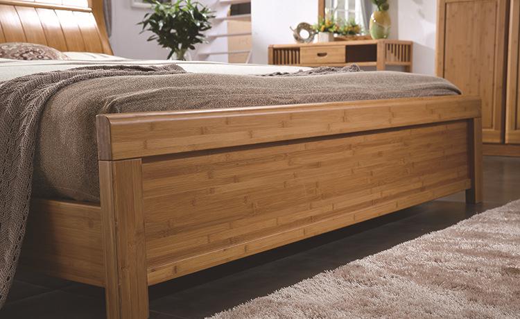 Carbonized Bamboo Bed