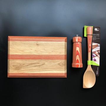 Personalized combine wood cutting board