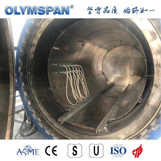 ASME standard small prepreg treatment autoclave