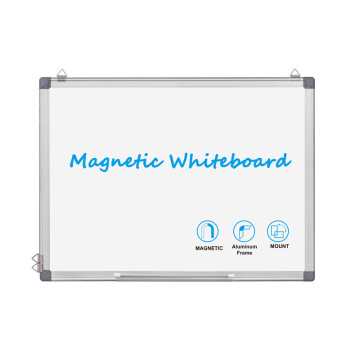 Magnetic Double sided writing white board for home
