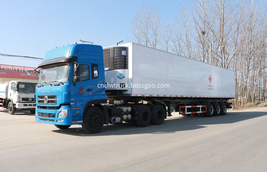 dongfeng refrigerated truck
