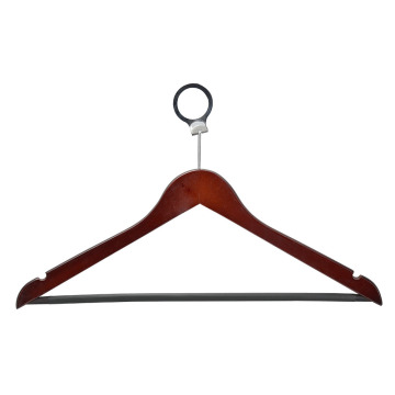 Round Head Closet Clothes Wood Hangers for Cloths