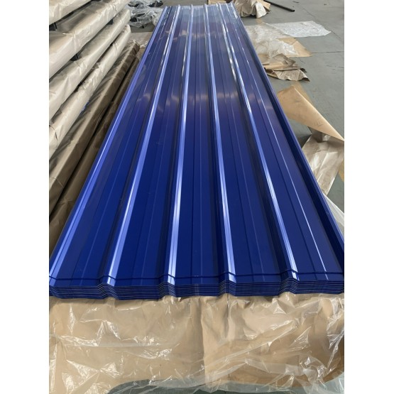 Trapezoidal steel sheet