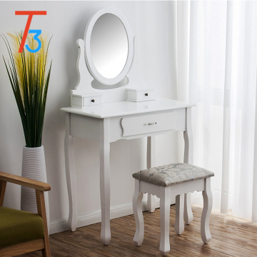 white furniture makeup dresser chair mirror with drawer