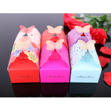Laser Cut Paper Wedding Candy Box