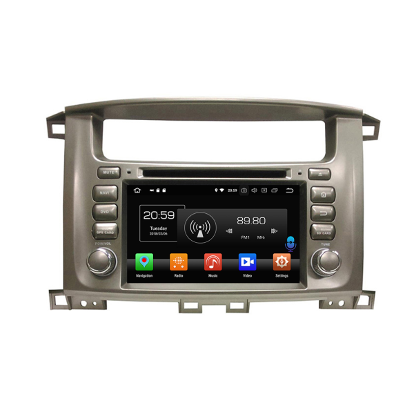 car multimedia player for LC100 1998-2007