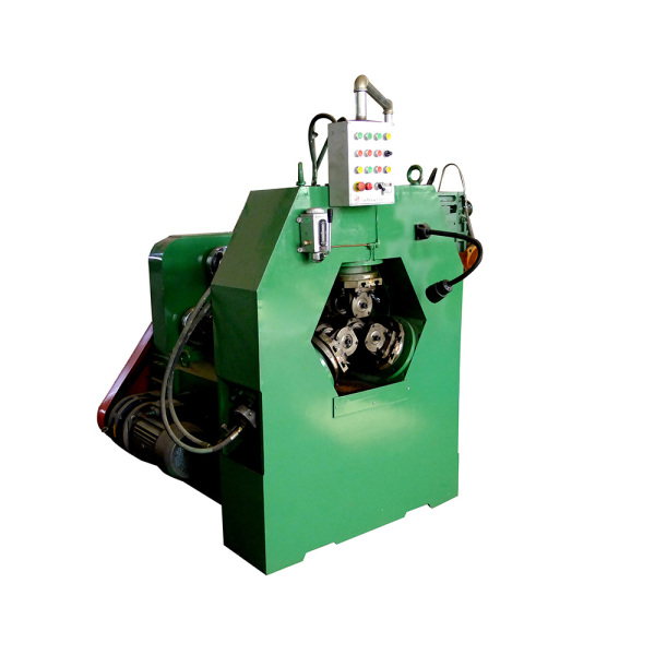 Automatic three-axis thread rolling machine