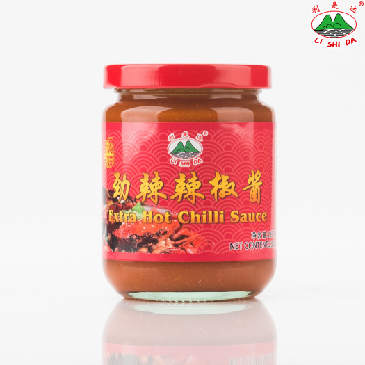 230g Glass Jar Extra Hot Chilli Sauce