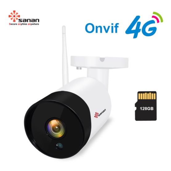 GSM 4G SIM Card Wireless IP Camera