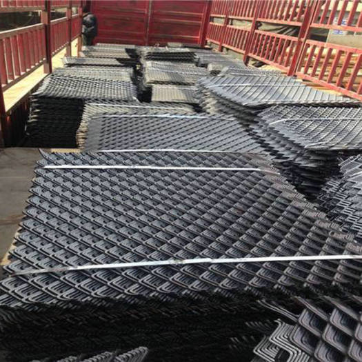 Aluminium Expanded metal mesh for road stairway