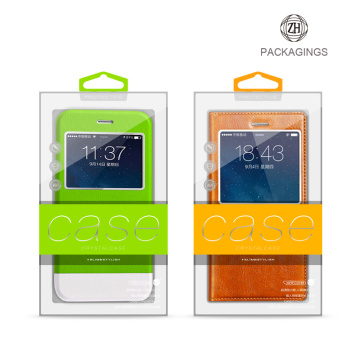 Plastic cell phone case blister packaging