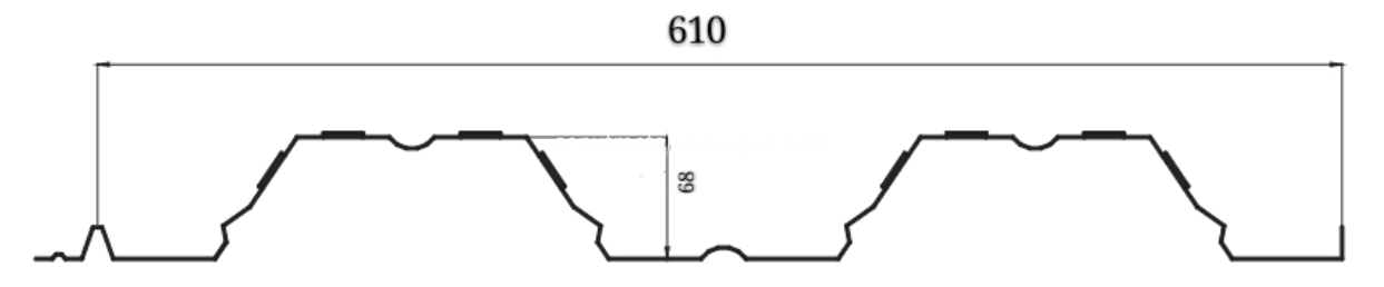 Decking floor drawing